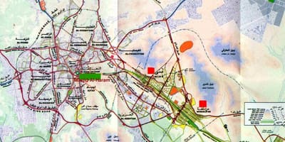 Makkah haram шариф газрын зураг