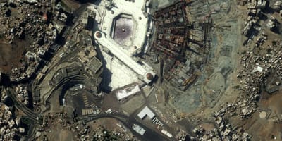 Зураг Makkah газрын зураг, хиймэл дагуулын