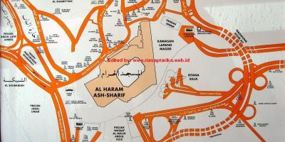 Зураг misfalah Makkah газрын зураг